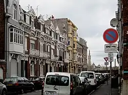 Maisons bourgeoises rue de Coulmiers.