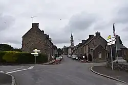 La rue de l'église.