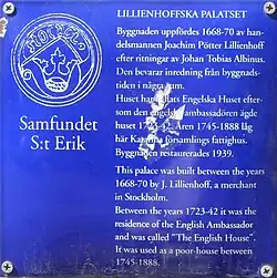 Plaque commémorative.