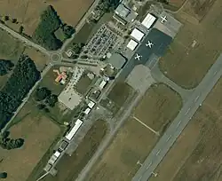 Infrastructures de Bellegarde en 2006.