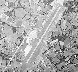 Aéroport de Limoges Bellegarde en 1974.