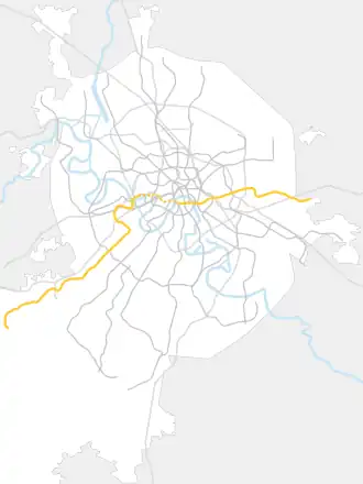 Voir la carte de la ligne.