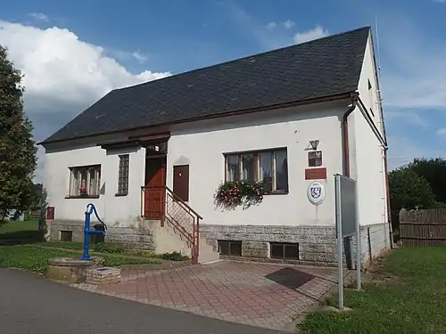 Linhartice : la mairie.