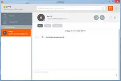 Description de l'image Linphone-4.1.1-screenshot.png.