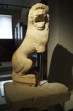 Lion de Korakou, 550-540 av. JC