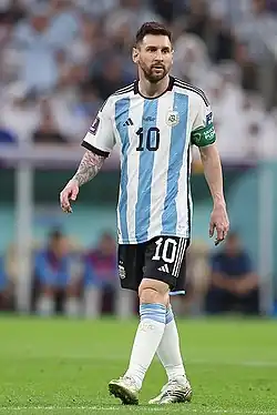 Lionel Messi2023, 2012, 2011.