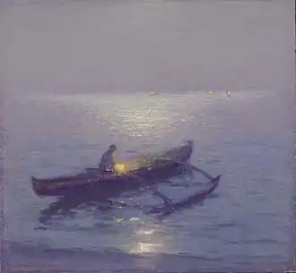 Pêcheur de nuit, vers 1920Collection privée