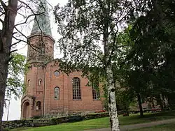 L' église luthérienne de Liperi.