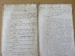 Liste des accusés responsables de la Terreur à Châteauneuf