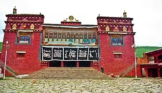 Le monastère en 2009.