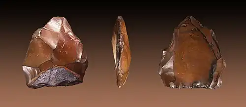 Nucléus Levallois, Paléolithique moyen – Vallée des rois, Égypte