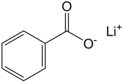 Image illustrative de l’article Benzoate de lithium