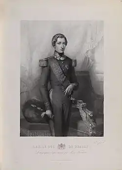 Le Duc de Brabant, futur Léopold II (1853).