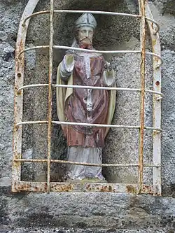 Saint Lubin (XVIIe&nbsp;siècle), fontaine Saint-Lubin, Lizio.