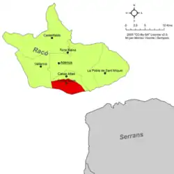 dans la comarque du Rincón de Ademuz.