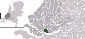 Localisation de Cromstrijen