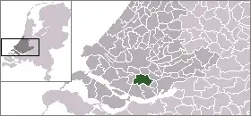 Localisation de Mijnsheerenland