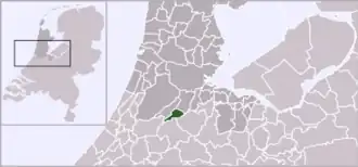 Localisation de Uithoorn