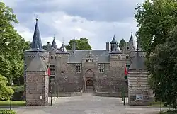 Le château de Helmond, construit entre 1325 en 1400.