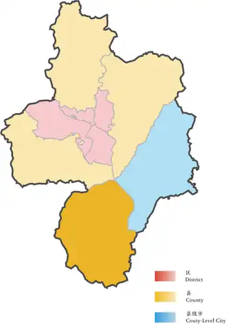 Localisation de Lújiāng Xiàn