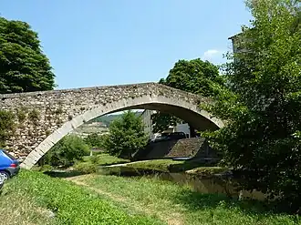 Le pont de Montifort sur la Soulondre.