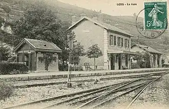 Image illustrative de l’article Ligne de L'Hôpital-du-Grosbois à Lods