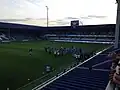 Entrée des joueurs à Loftus Road.