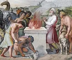 Le Sacrifice de Noé.