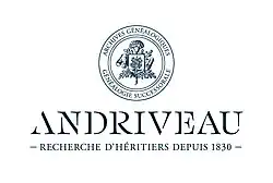 logo de Archives généalogiques Andriveau