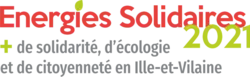 Logotype officiel Énergies Solidaires 2021 (majorité départementale) pour les élections départementales de 2021 en Ille-et-Vilaine.