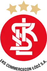 Logo du ŁKS Łódź
