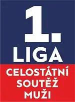 Description de l'image Logo 1. Liga - Česká - Celostátní soutěže muži 2019.jpg.