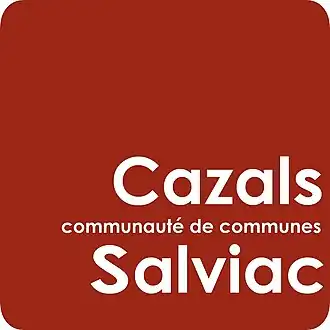 Blason de Communauté de communes Cazals-Salviac