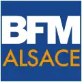 Logo de BFM Alsace du 28 juin 2022 au 10 juillet 2024.