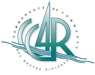 Blason de Communauté de communes des Quatre Rivières