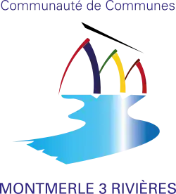 Blason de Communauté de communes Montmerle Trois Rivières