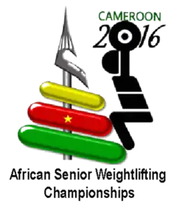 Description de l'image Logo Championnats d'Afrique d'haltérophilie 2016.png.