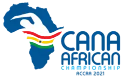 Description de l'image Logo Championnats d'Afrique de natation 2021.png.