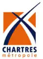 Ancien logotype de Chartres Métropole (2004 à 2018)