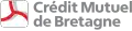 Logo du Crédit Mutuel de Bretagne.