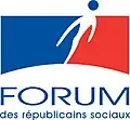 Logo du Forum des républicains sociaux de 2001 à 2009.