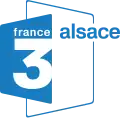 Logo de France 3 Alsace du 7 janvier 2002 au 6 avril 2008.