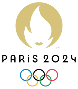 Logo définitif de Paris 2024.