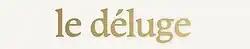 Description de l'image Logo Le Déluge (film).jpg.