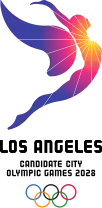 Logotype officiel de la candidature de la ville de Los Angeles.