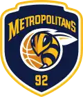 Logo des Métropolitains 92 (depuis 2019)
