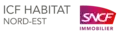 Logo d'ICF Habitat Nord-Est depuis 2015.