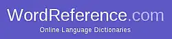 Logo de WordReference.com