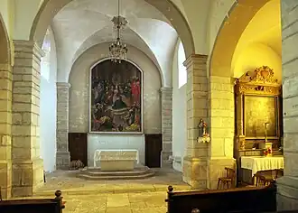 Intérieur de l'église.