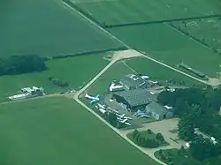 photo aérienne, de jour.